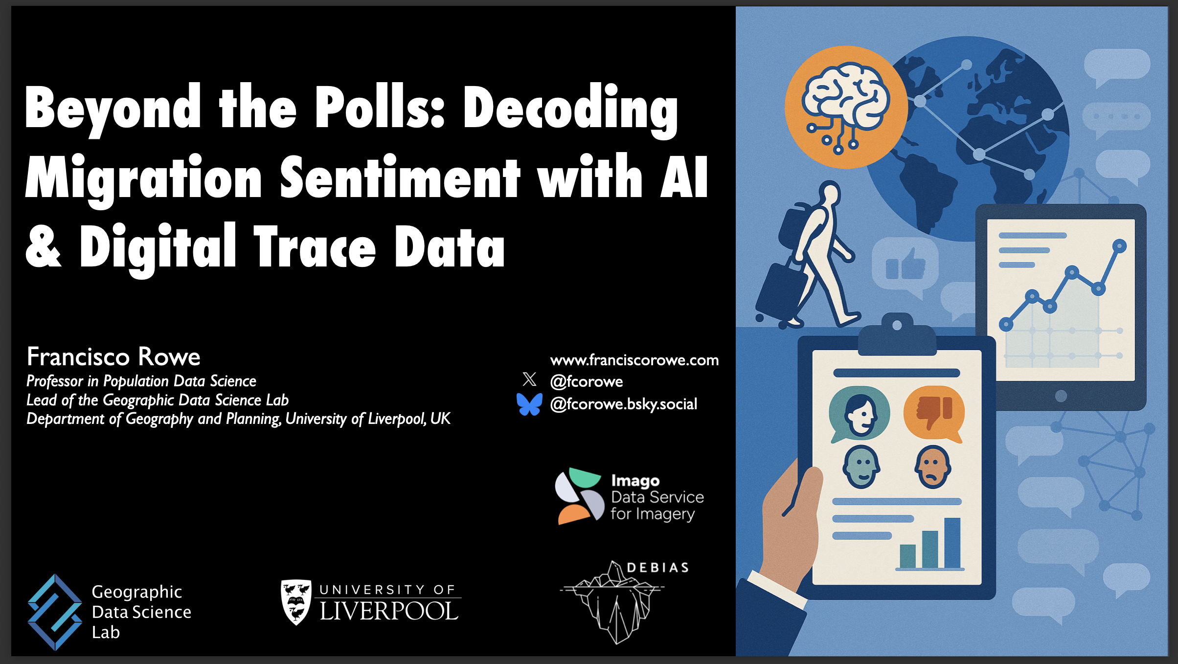 Talk image: Beyond the polls: Decoding migration sentiment with AI and digital trace data