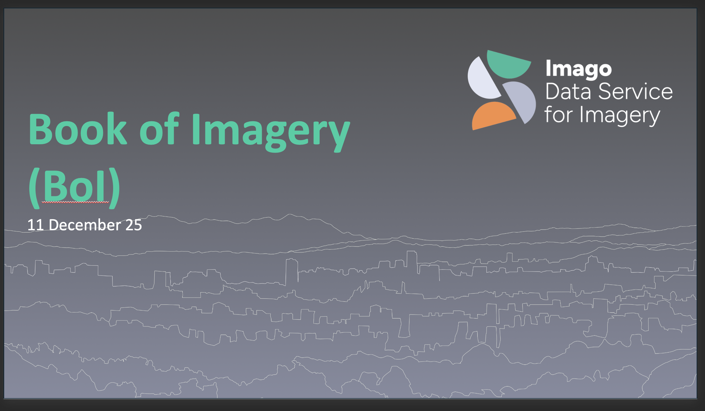 Talk image: Book of Imagery