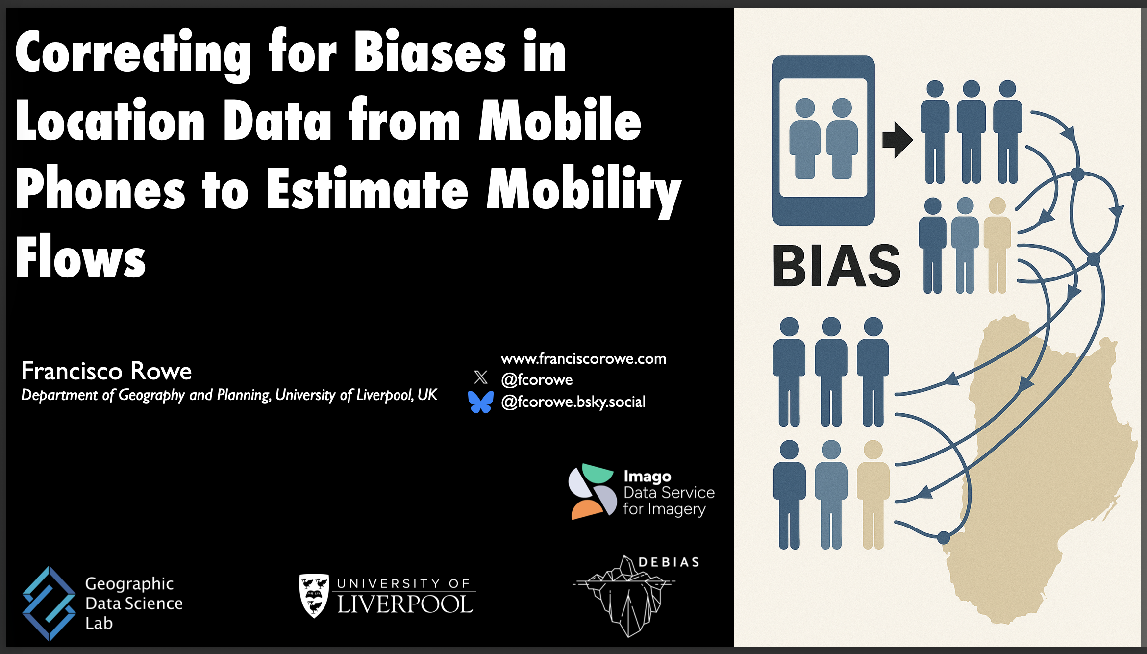 Talk image: Correcting Distorted Human Mobility Data from Mobile Phone Applications