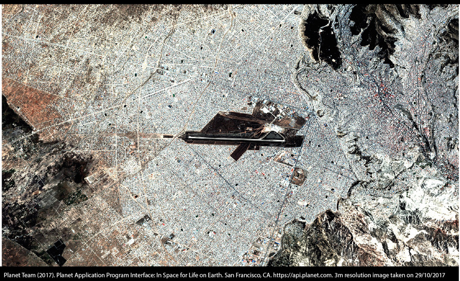 Using satellite imagery to measure the evolution of cities Academic